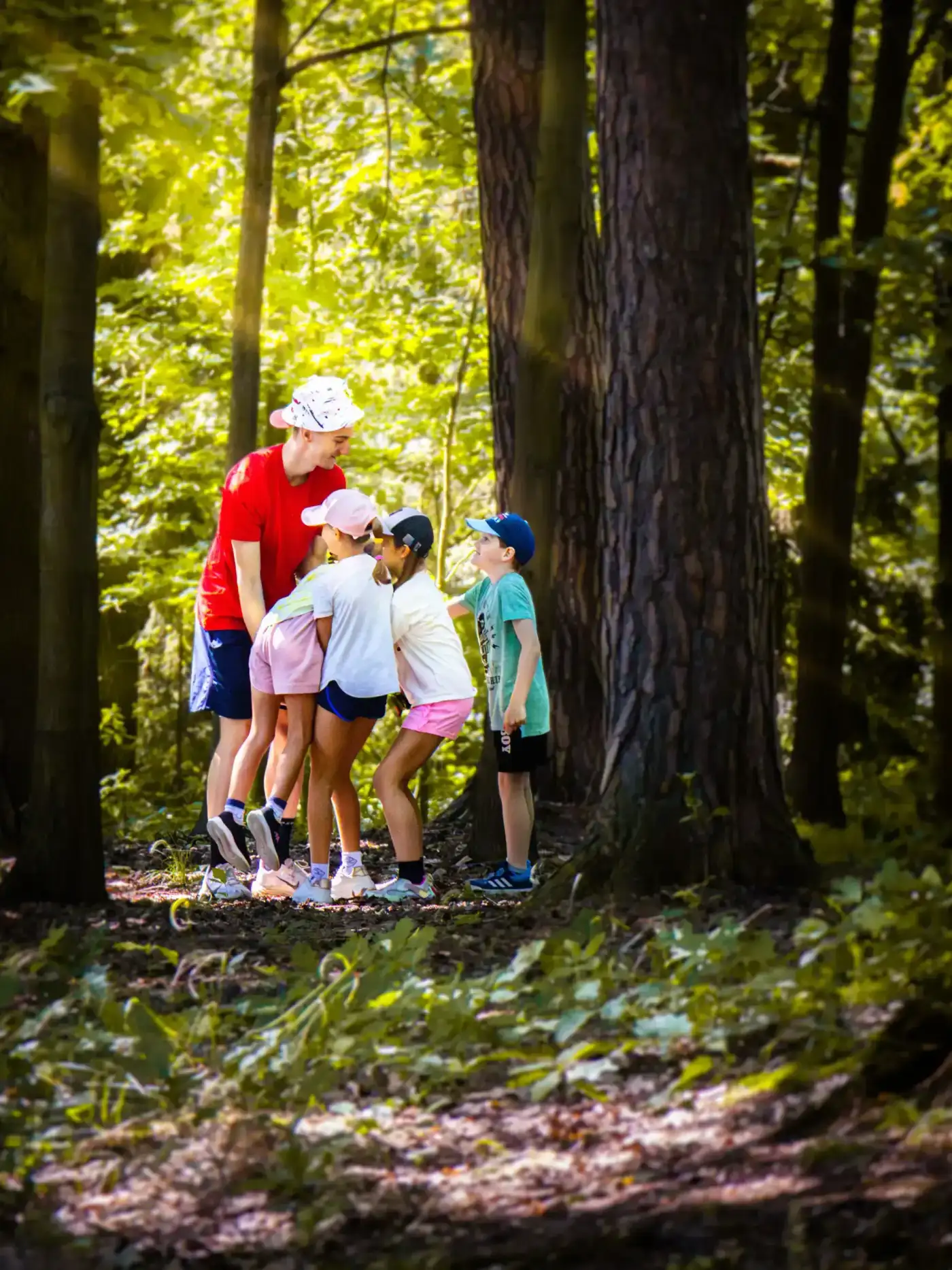 Slide image 1 - aktivity dětí na táboře